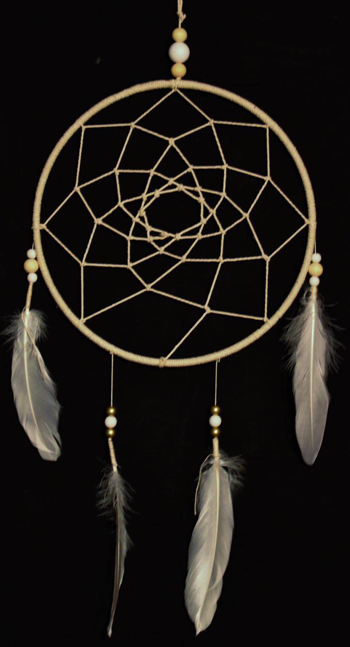 Dreamcatcher with Black Background 1